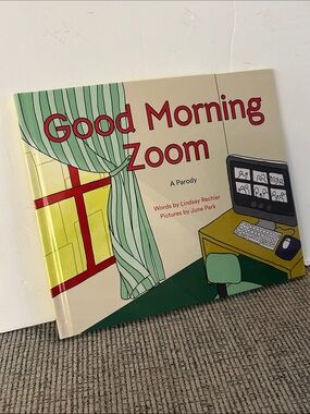 Good Morning Zoom hardcover book a playful parody of the classic Goodnight Moon